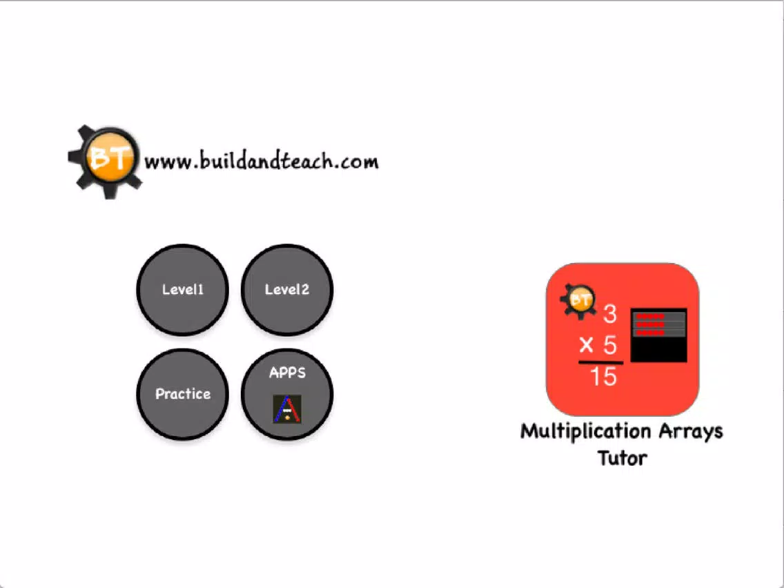 Multiplication Array Tutor iPad Screenshots