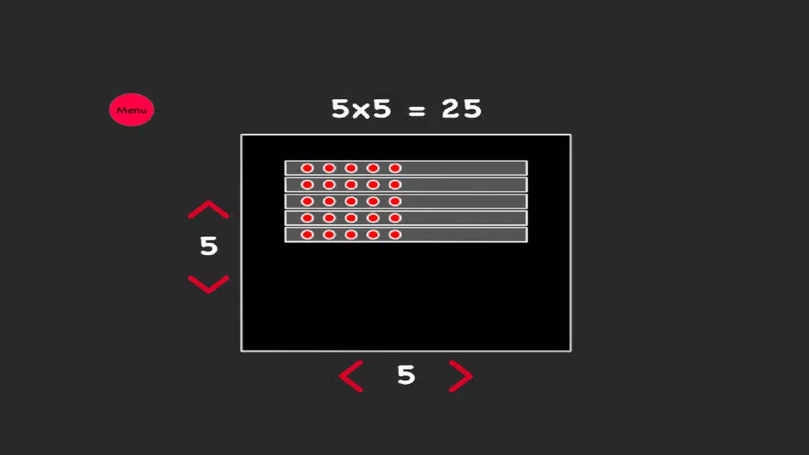 Multiplication Array Tutor Screenshots