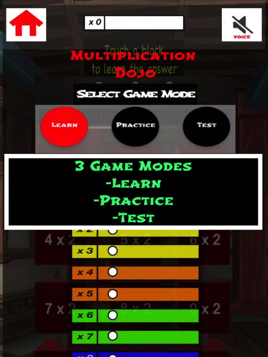 Multiplication Dojo XD iPad سکرین شاٹس