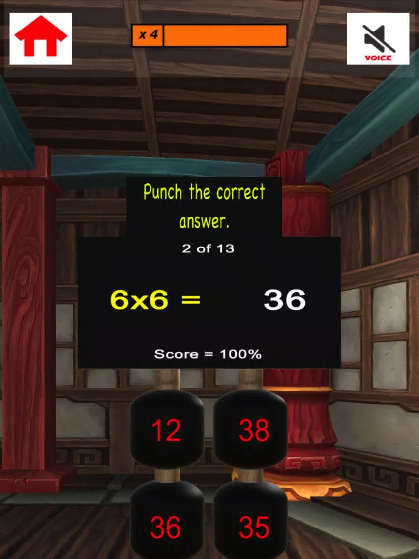 Multiplication Dojo XD iPad سکرین شاٹس