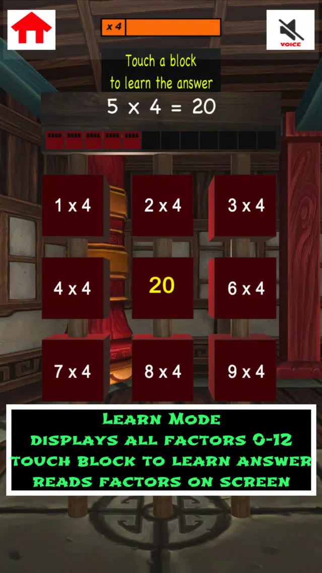 Multiplication Dojo XD سکرین شاٹس