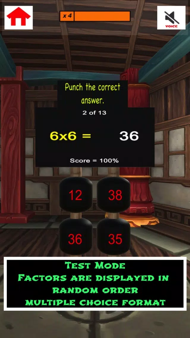 Multiplication Dojo XD سکرین شاٹس