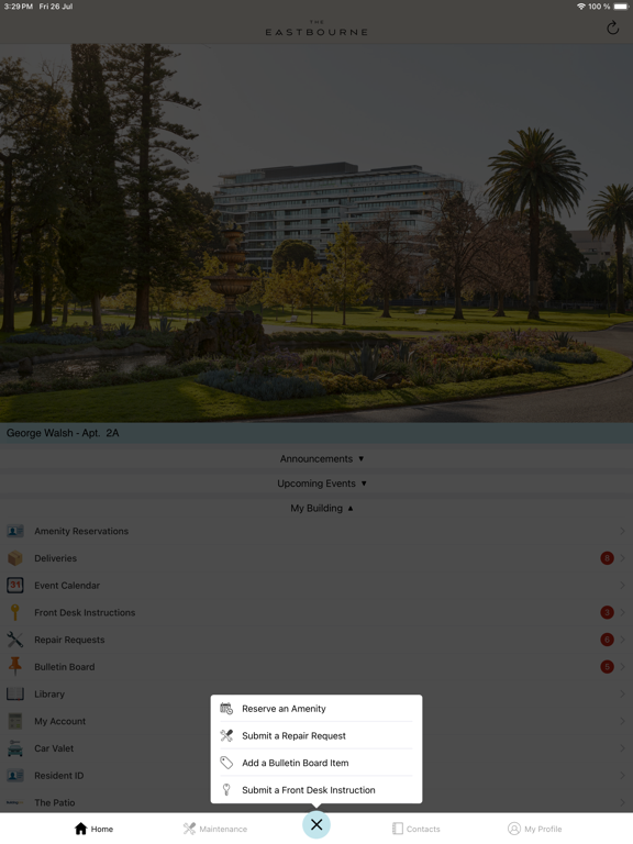 The Eastbourne Apartments iPad Screenshots