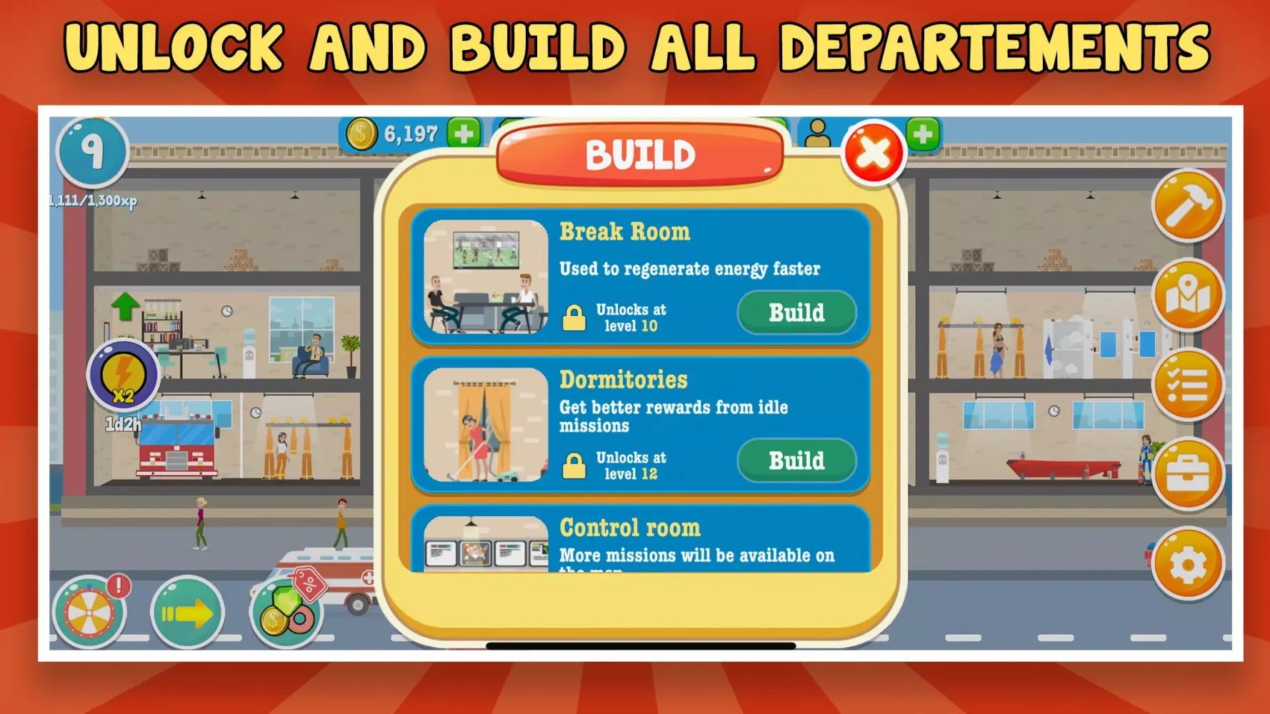 Fire Inc: Classic fire station Screenshots