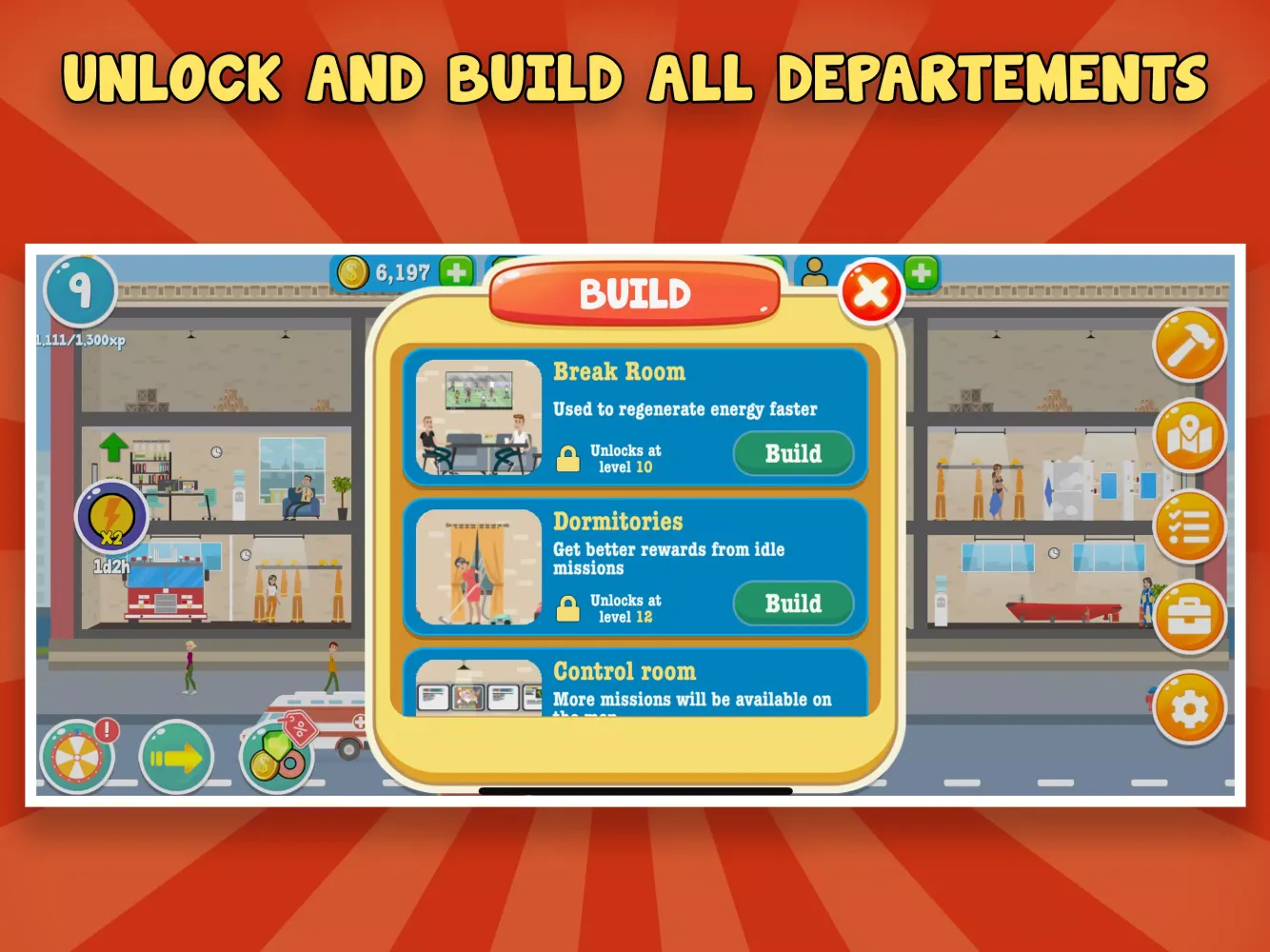 Fire Inc: Classic fire station Screenshots