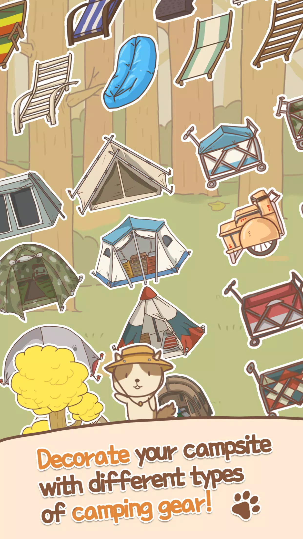 Animal Camping: Idle Camp Screenshots