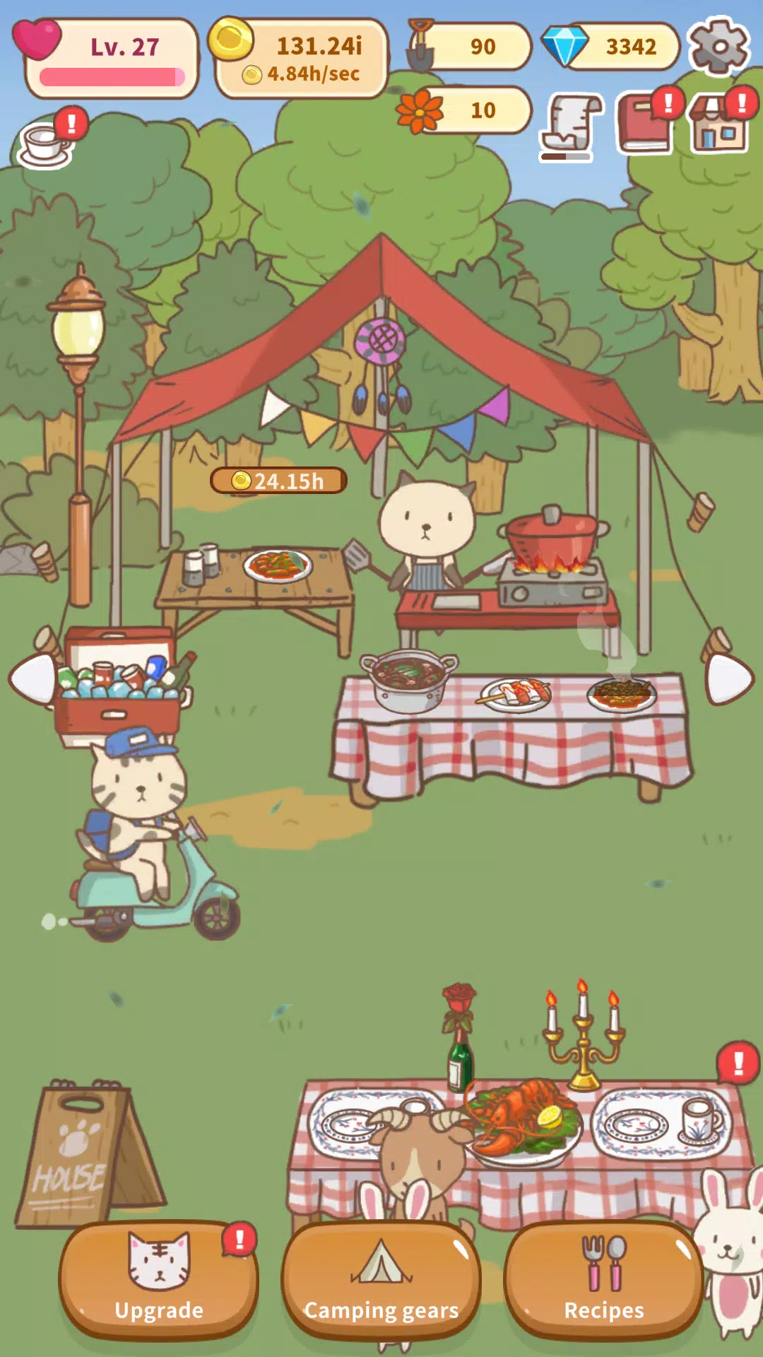 Animal Camping: Idle Camp Screenshots