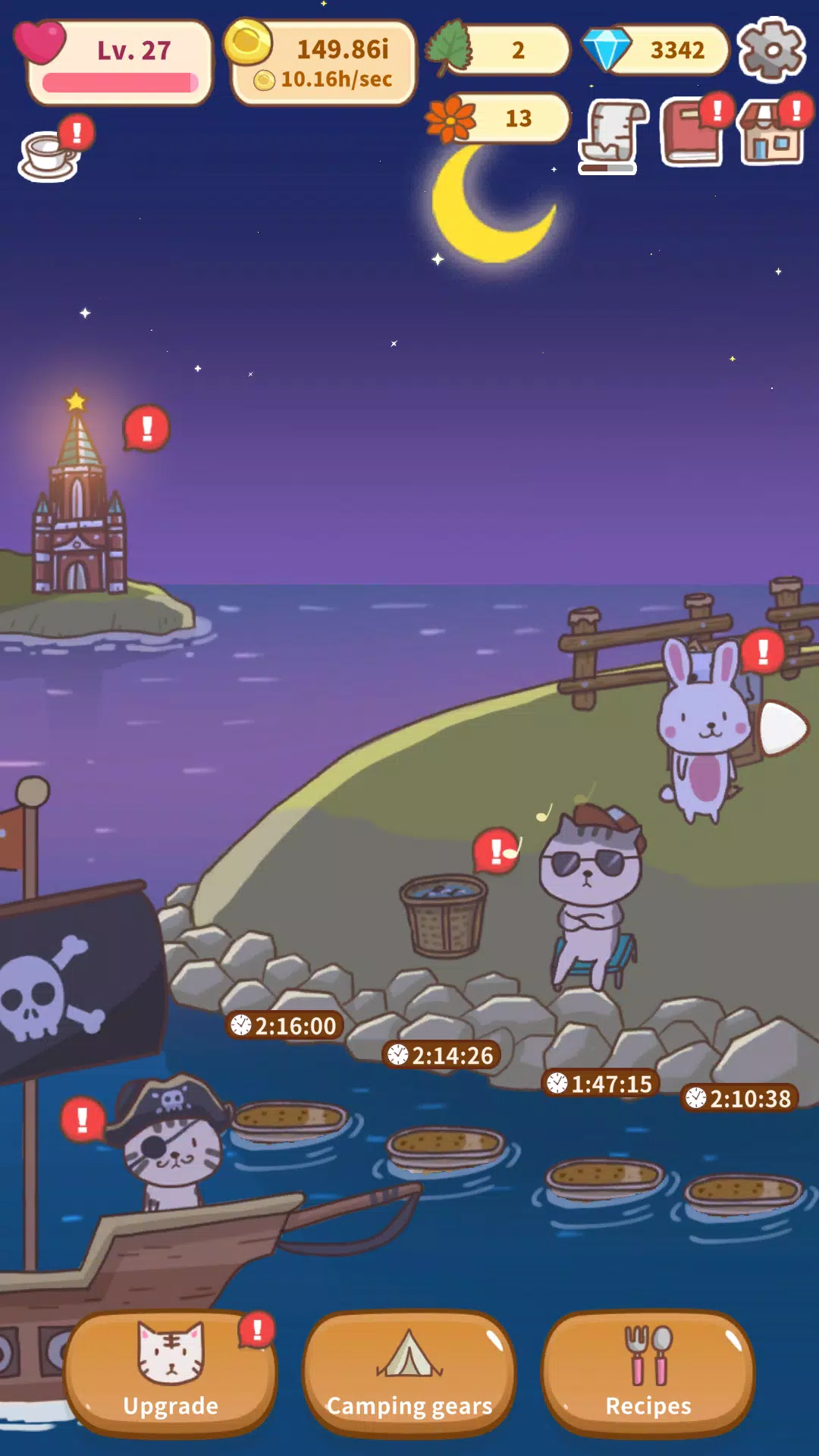 Animal Camping: Idle Camp Screenshots