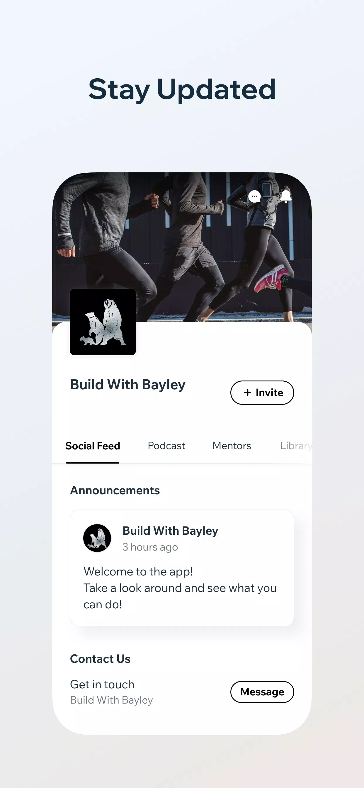 Build With Bayley Screenshots