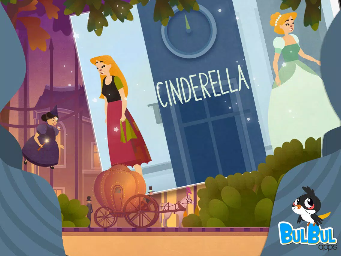 Cinderella English Fairytale iPad Screenshots