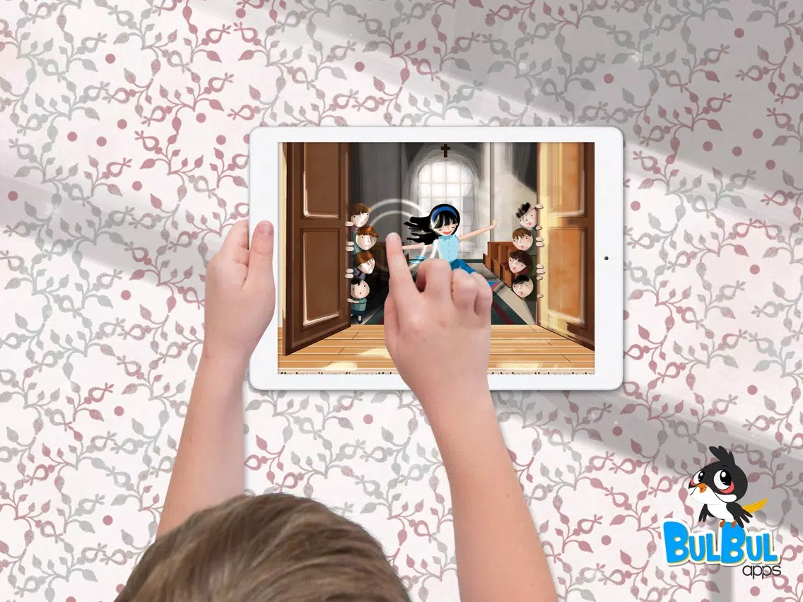 Girl in Red Shoes Kids Story iPad Screenshots