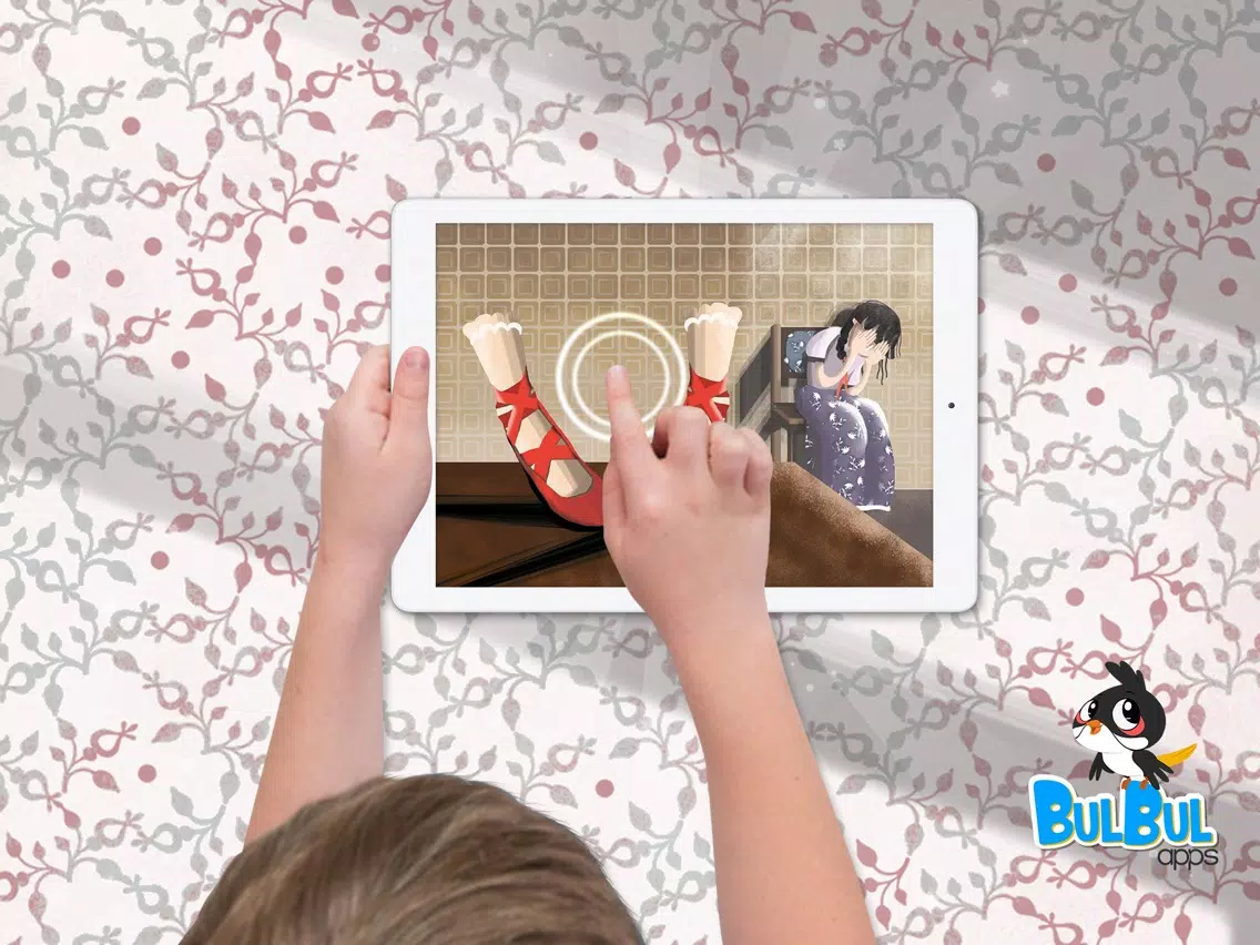 Girl in Red Shoes Kids Story iPad Screenshots