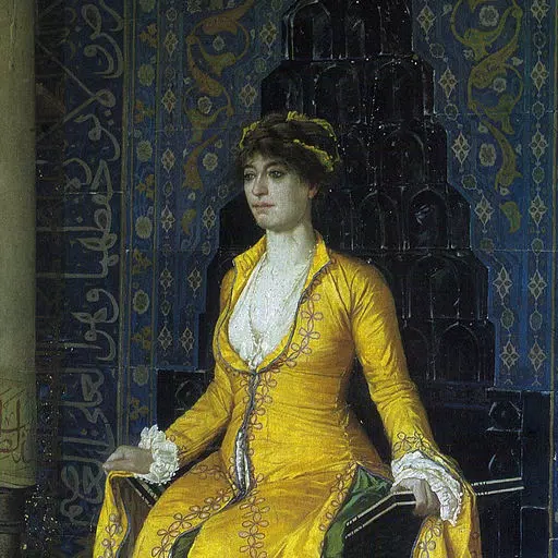 Osman Hamdi Artworks Stickers Osman Hamdi Artworks Stickers