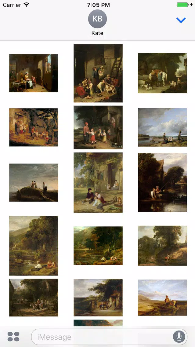 William Collins Artworks Stickers Screenshots