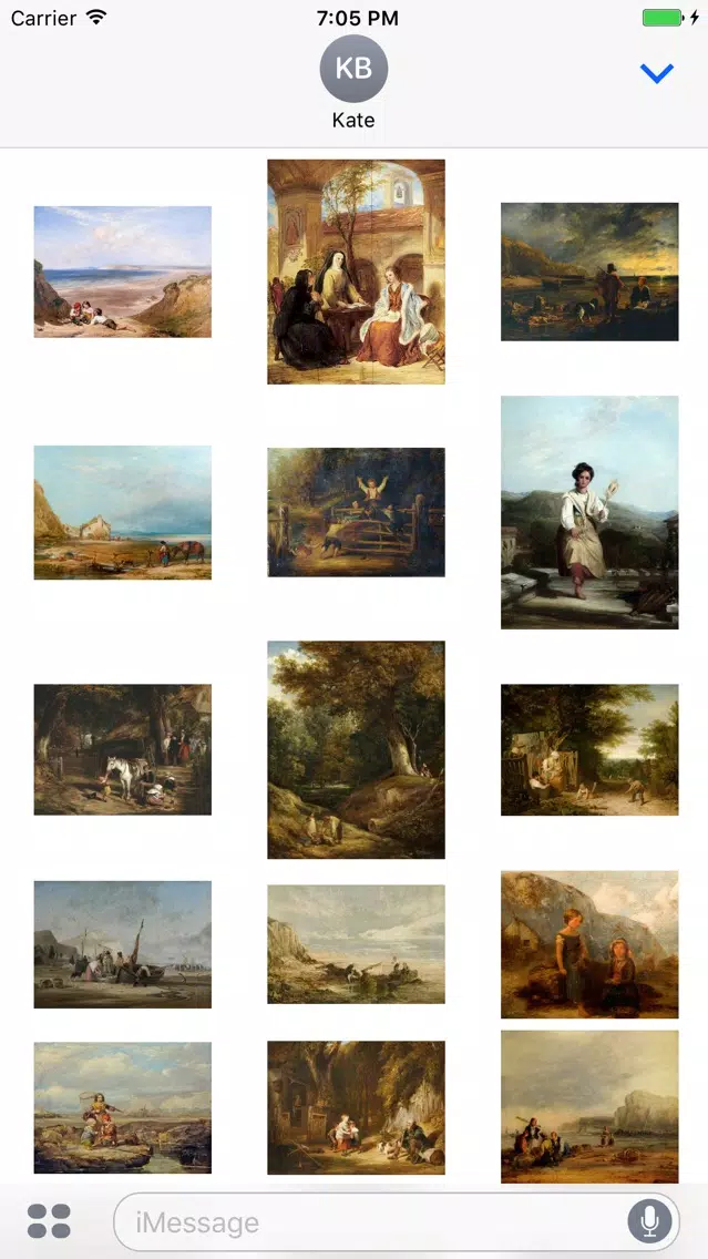 William Collins Artworks Stickers Screenshots