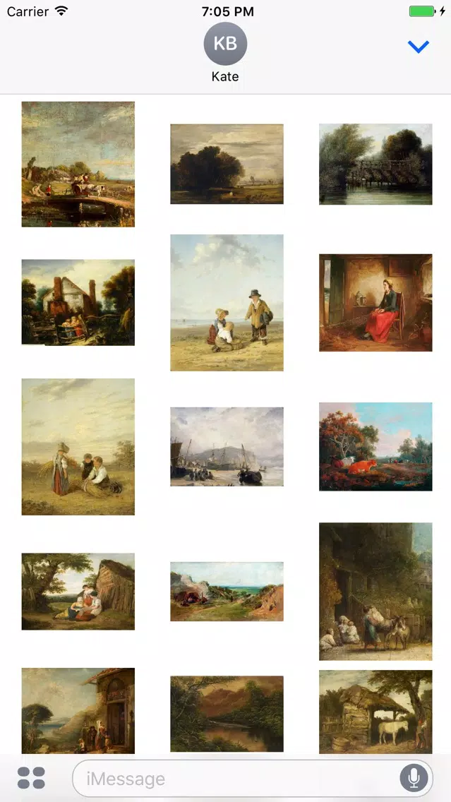William Collins Artworks Stickers Screenshots