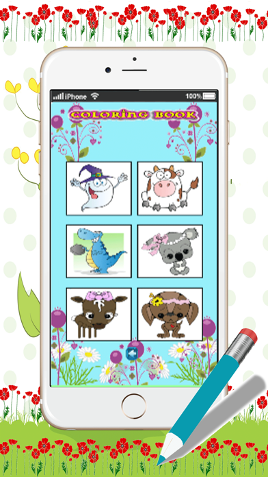 best animals coloring book : free adult colors therapy stress relieving pages Screenshots
