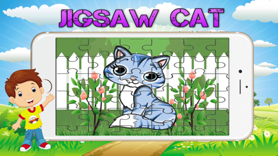 Tangkapan skrin Cartoon Cats Huge Jigsaw Puzzle