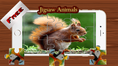 Animals Photo Jigsaw Puzzle - Magic Amazing HD Puzzle for Kids and Toddler Learning Games Free Screenshots