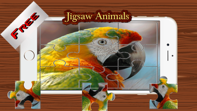 Animals Photo Jigsaw Puzzle - Magic Amazing HD Puzzle for Kids and Toddler Learning Games Free Screenshots