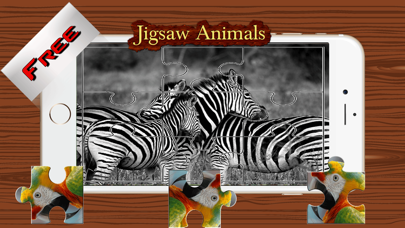 Animals Photo Jigsaw Puzzle - Magic Amazing HD Puzzle for Kids and Toddler Learning Games Free Screenshots