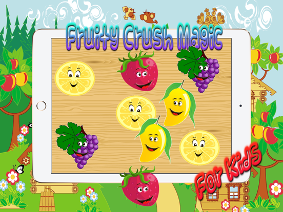 Fruit Fusion Link - Garden Land Swipe Fruits 3 hd iPad 스크린샷