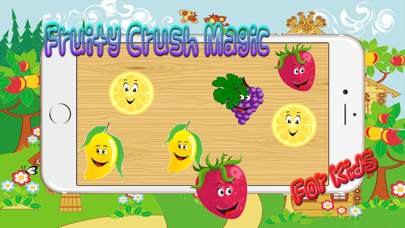 Fruit Fusion Link - Garden Land Swipe Fruits 3 hd 스크린샷