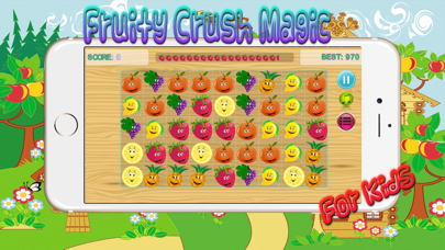 Fruit Fusion Link - Garden Land Swipe Fruits 3 hd 스크린샷