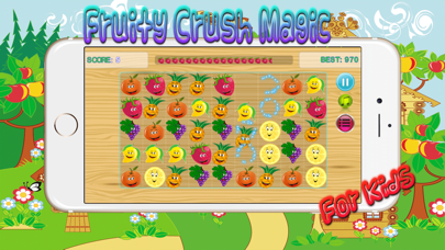 Fruit Fusion Link - Garden Land Swipe Fruits 3 hd 스크린샷