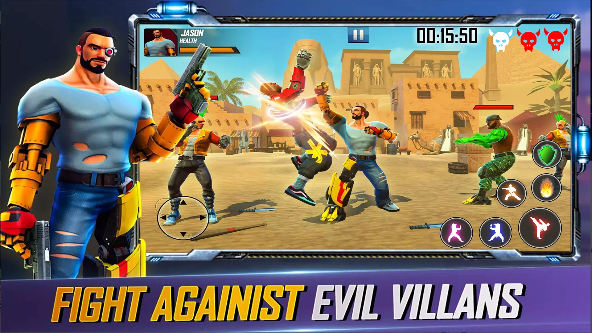 Kung Fu Karate Fighting Game Screenshots
