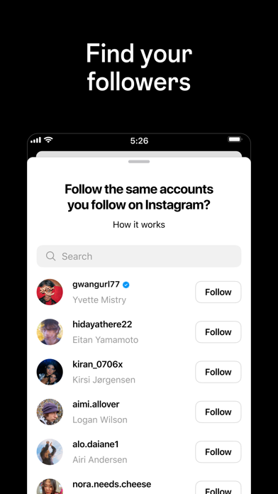 Threads Screenshots