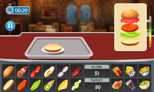 Burger Pizza Game 2.0 Screenshots