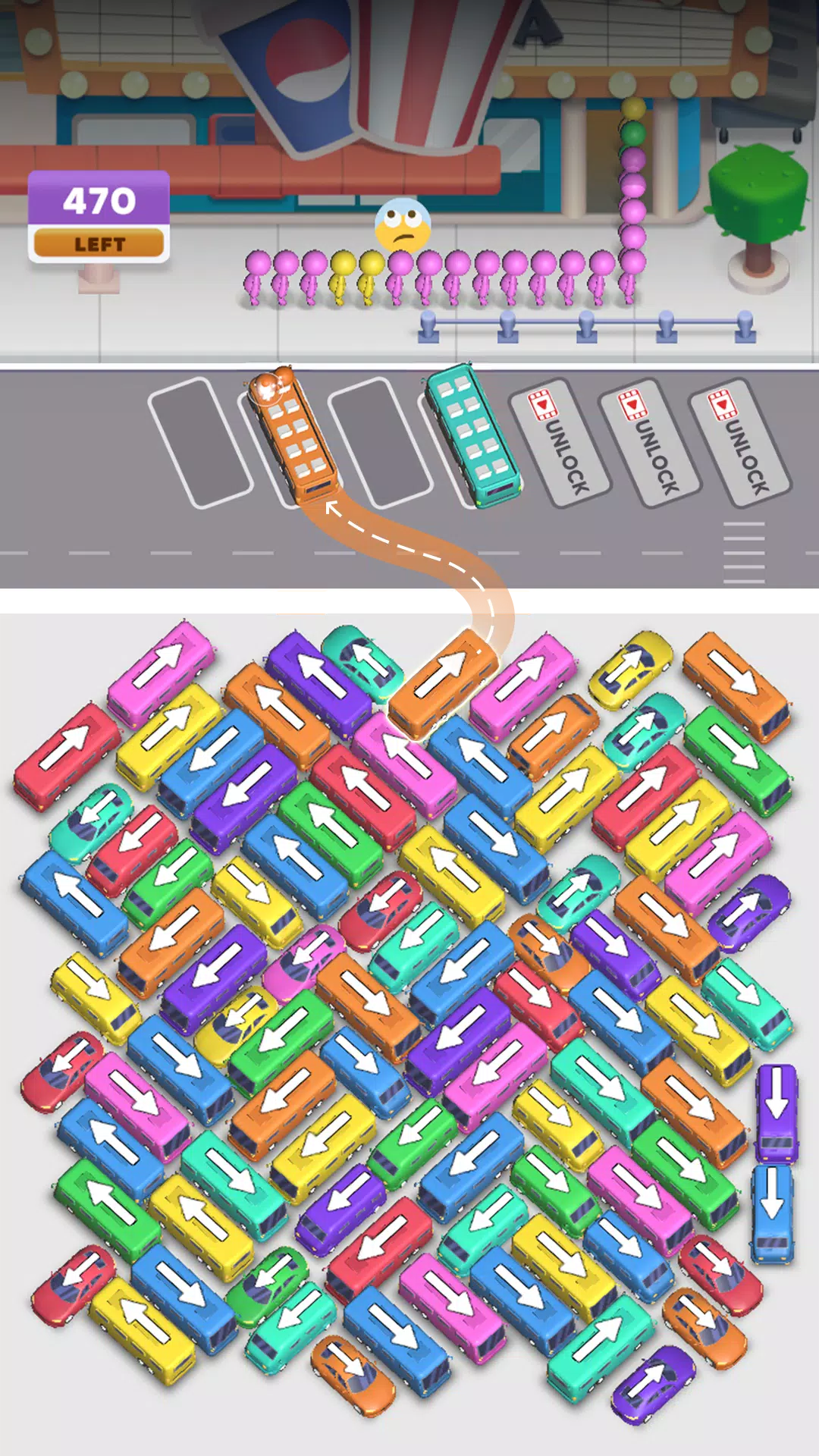 Bus Crazy: Jam Escape Screenshots
