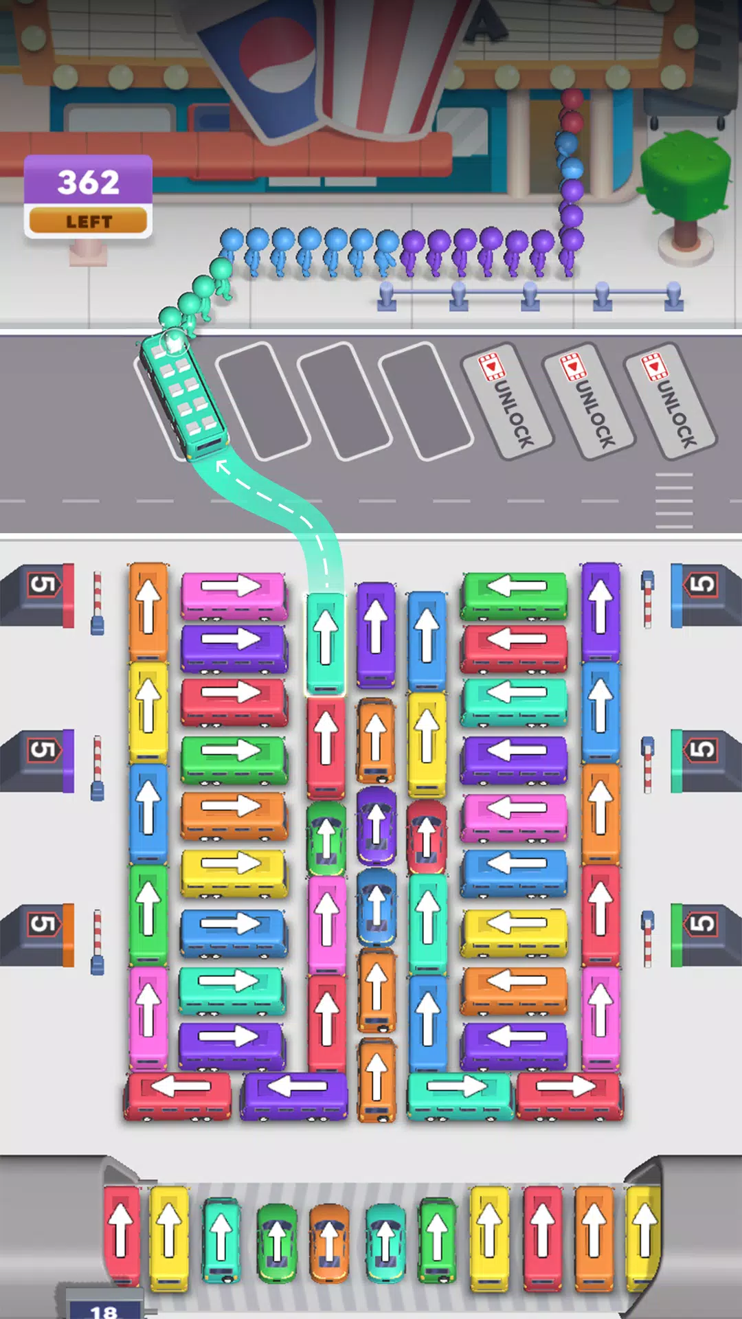 Bus Crazy: Jam Escape Screenshots