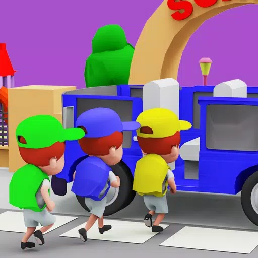 School Bus Jam - Sorting Games