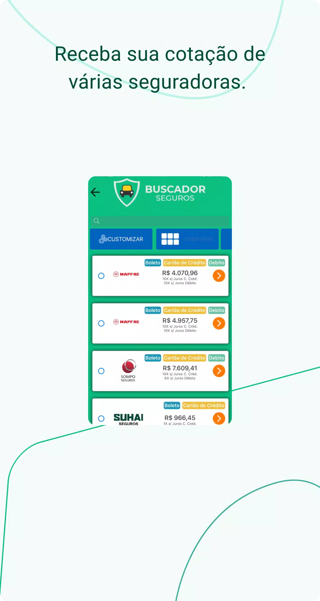 Buscador Seguros Screenshots