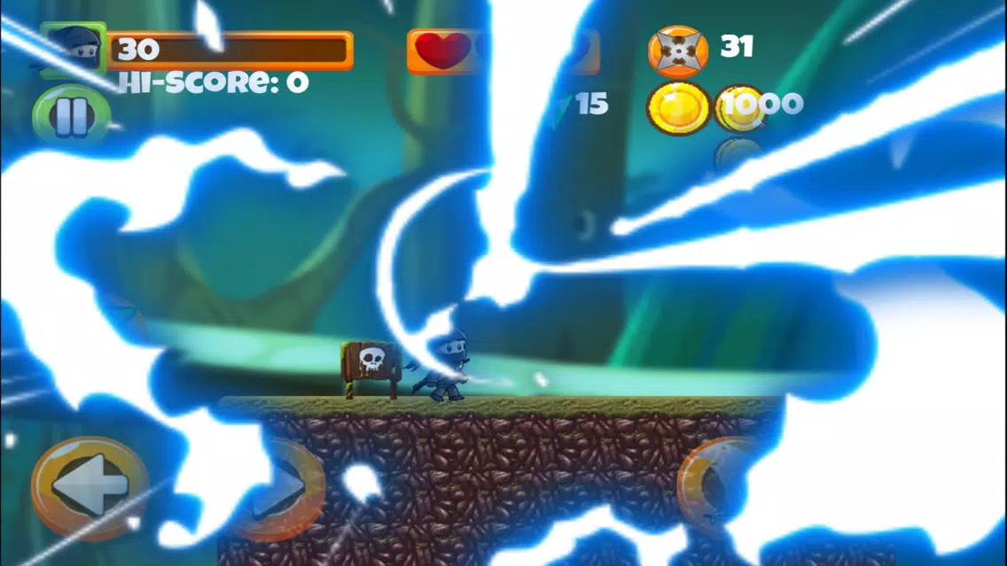 Ninja vs Zombie Games Frontier 스크린샷