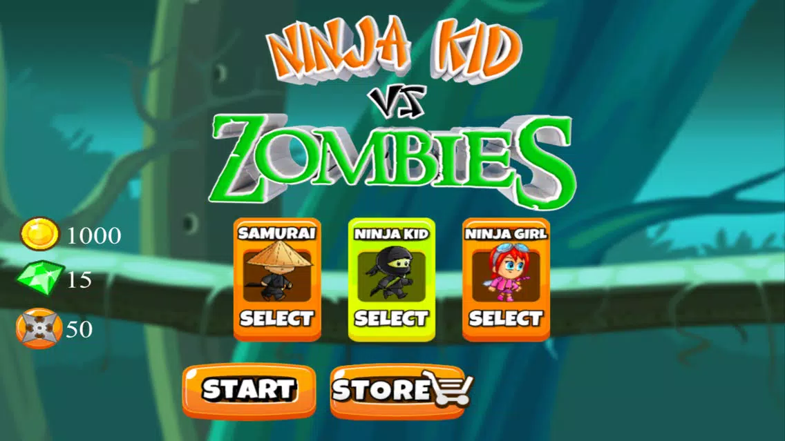 Ninja vs Zombie Games Frontier 스크린샷