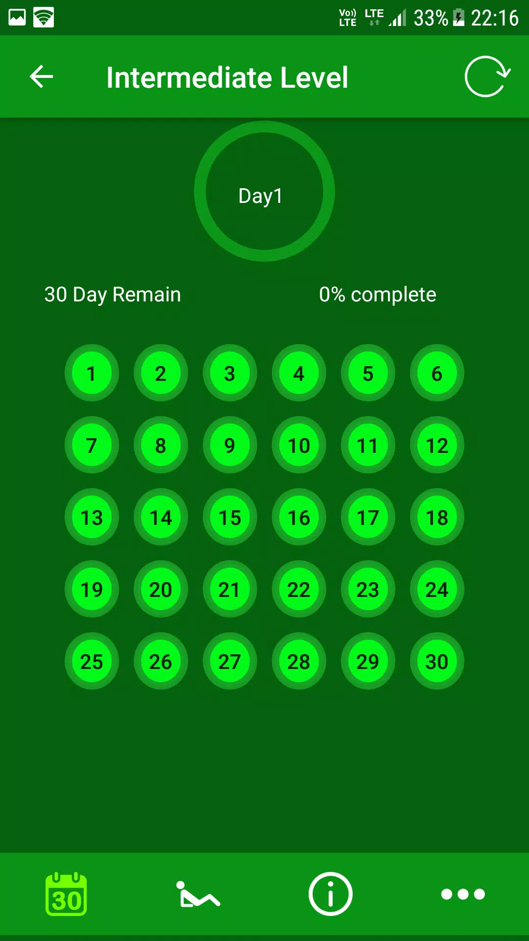 30 Day Butt Workout Challenges Screenshots