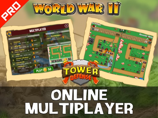 WWII Tower Defense PRO iPad  Screenshots