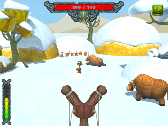 Slingshot Cowboy 3D iPad 应用截图