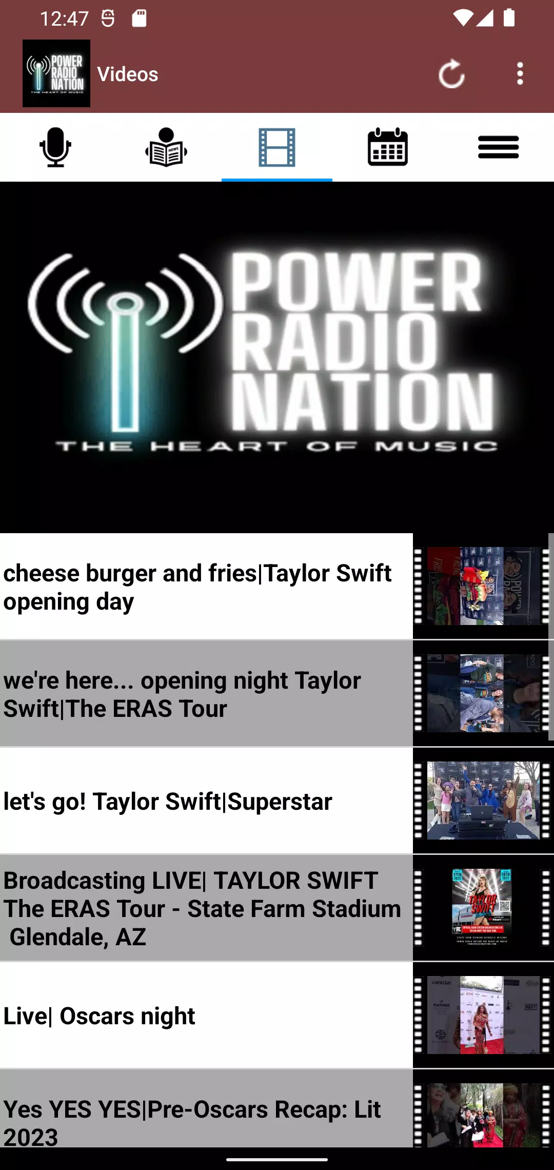POWER RADIO NATION Screenshots