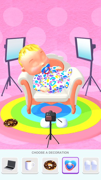 Newborn Photoshoot Screenshots