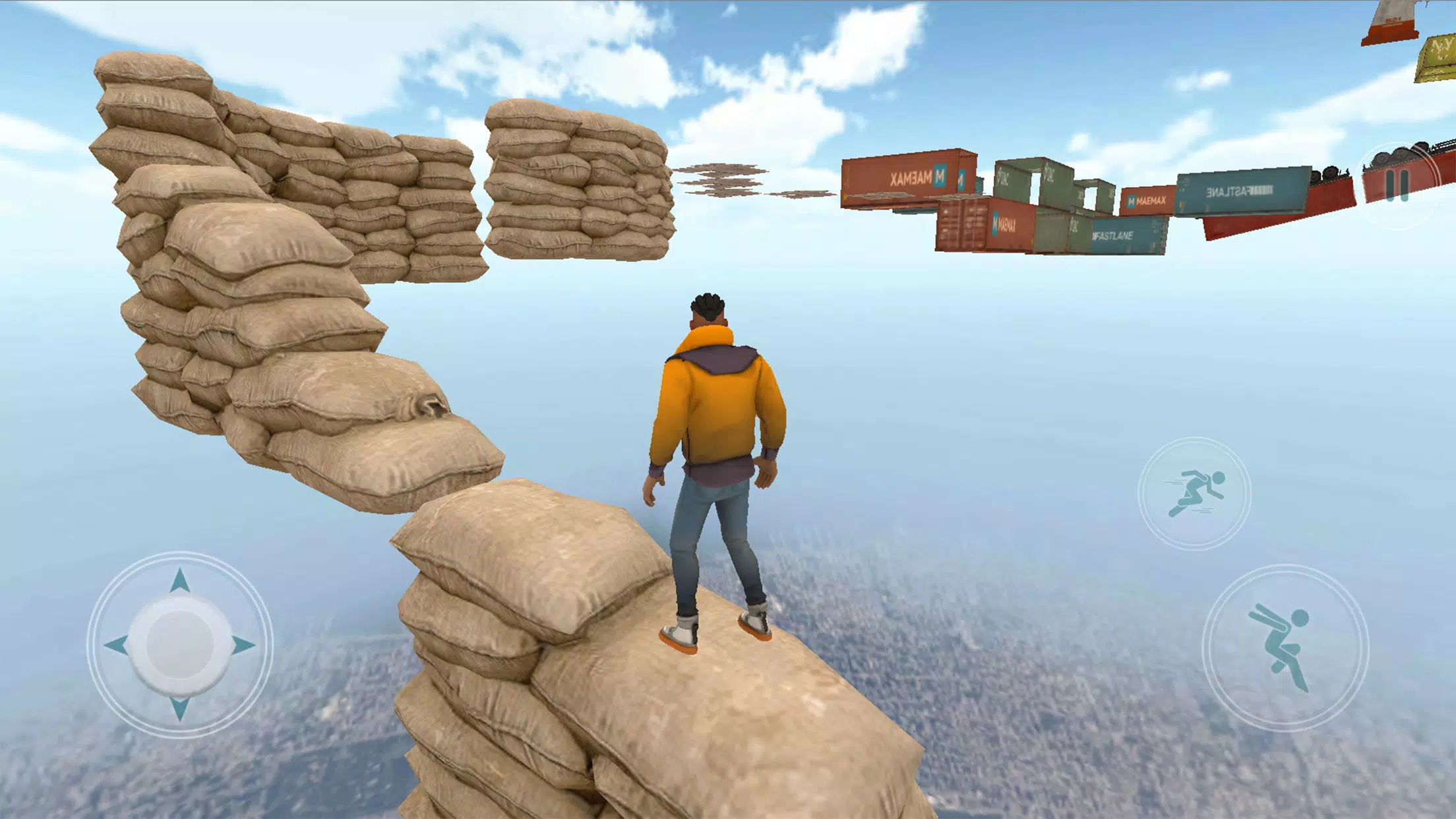 Going Up Parkour Rooftop Games Screenshots