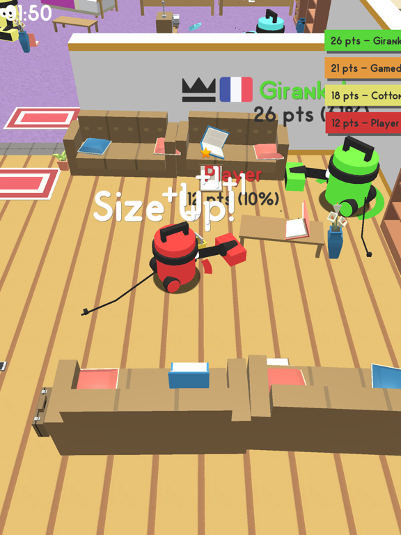 Capturas de pantalla de Suck.io iPad 