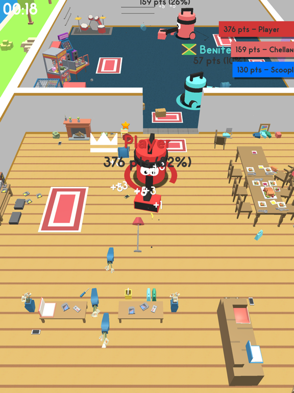 Capturas de pantalla de Suck.io iPad 