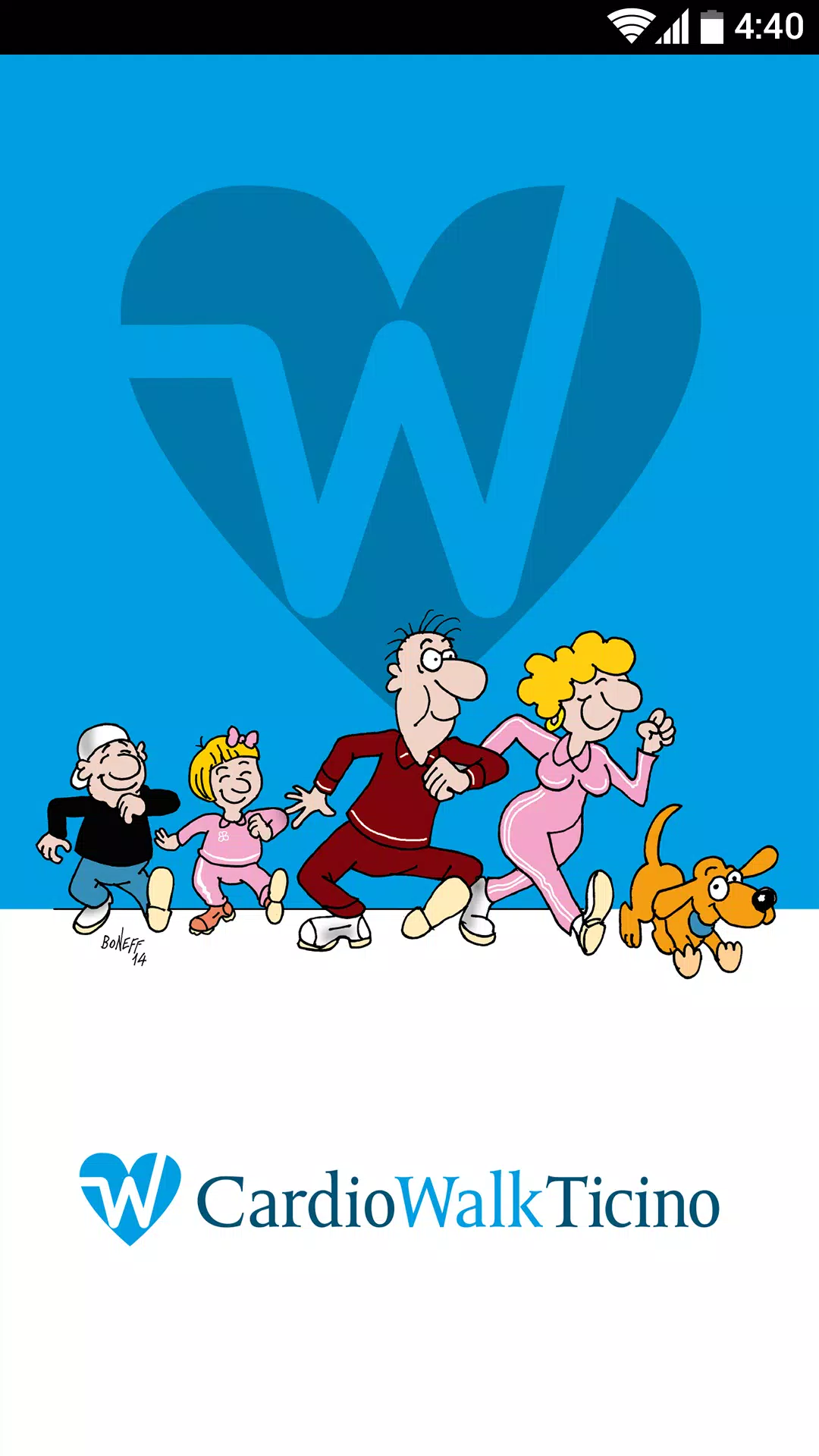 CardioWalkTicino Screenshots