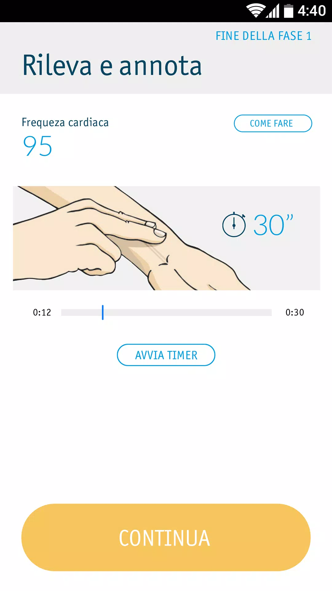 CardioWalkTicino Screenshots