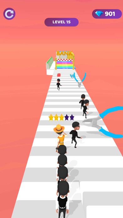 Tangkapan skrin Justice Run