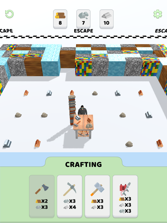 Escaping 100 Layers iPad  Screenshots